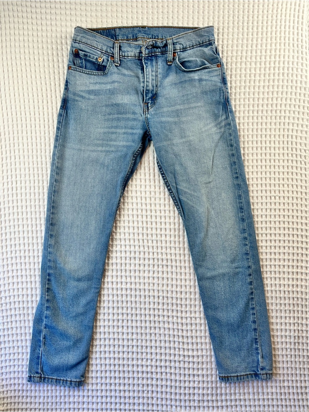 Levi’s 512 Slim Taper Light Wash Jeans Men’s 30x30 Vintage Style Denim